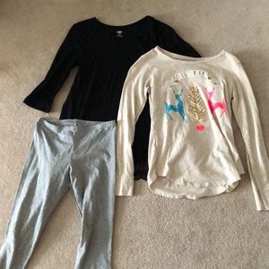 Old Navy girls size 10/12 set